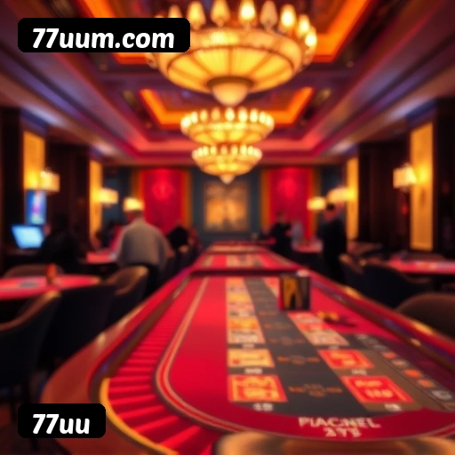Roleta e blackjack 77uu